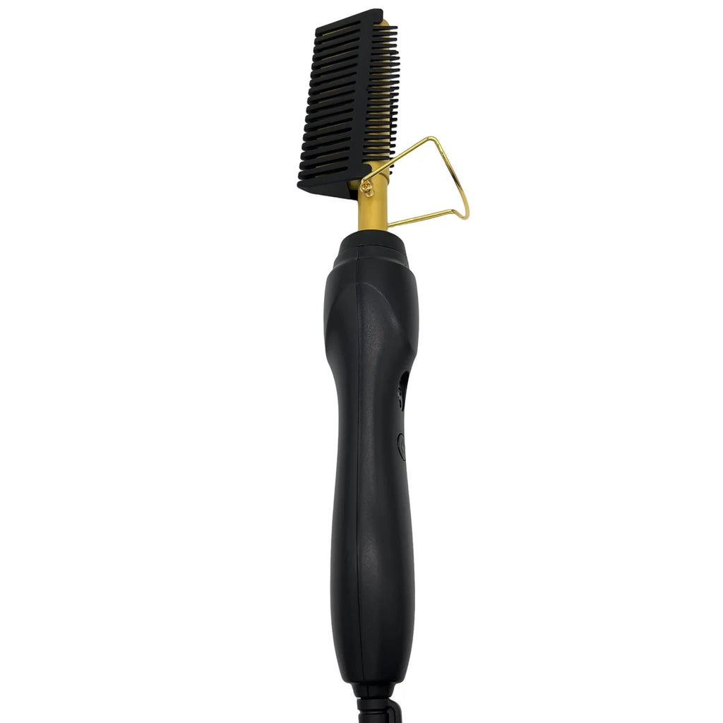 1 set of Hot Comb Hair Straightener Brush Hot Comb Pressing Electric Heat electric hair brushes Styling Tools