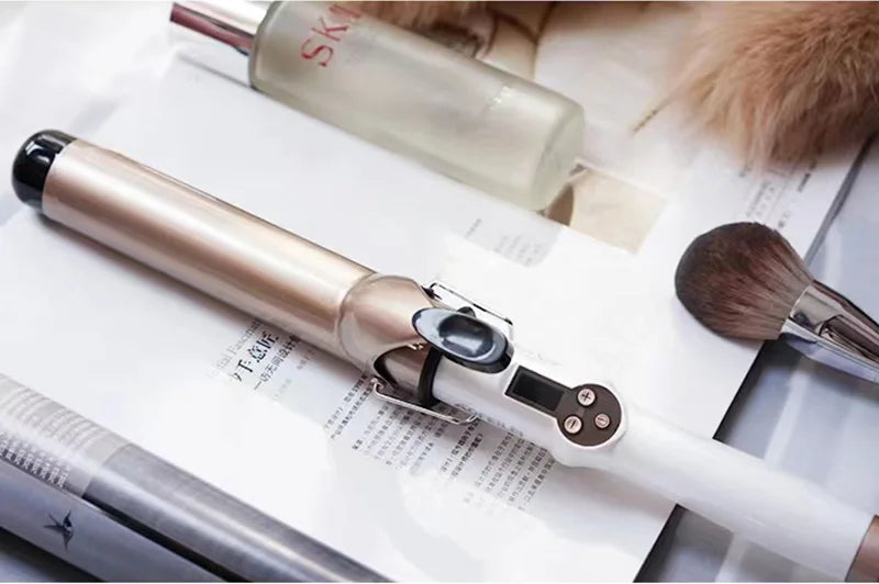 Hair Curlers Waves Electric Professional Ceramic Hair Curler Lcd Curling Iron Roller Curls Wand Waver Fashion Styling Tools