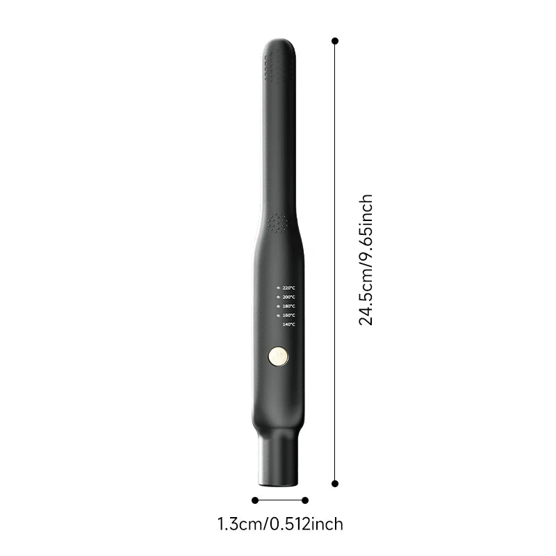 Professional Hair Straightener-Ionic Flat Iron with Negative ions men's hair styler, Anti-Scald Handle for Frizz-Free Styling