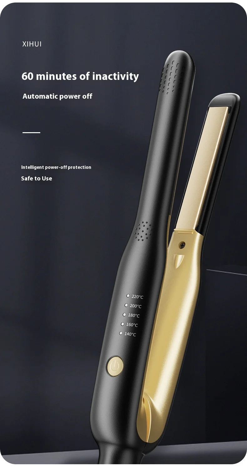 Professional Hair Straightener-Ionic Flat Iron with Negative ions men's hair styler, Anti-Scald Handle for Frizz-Free Styling