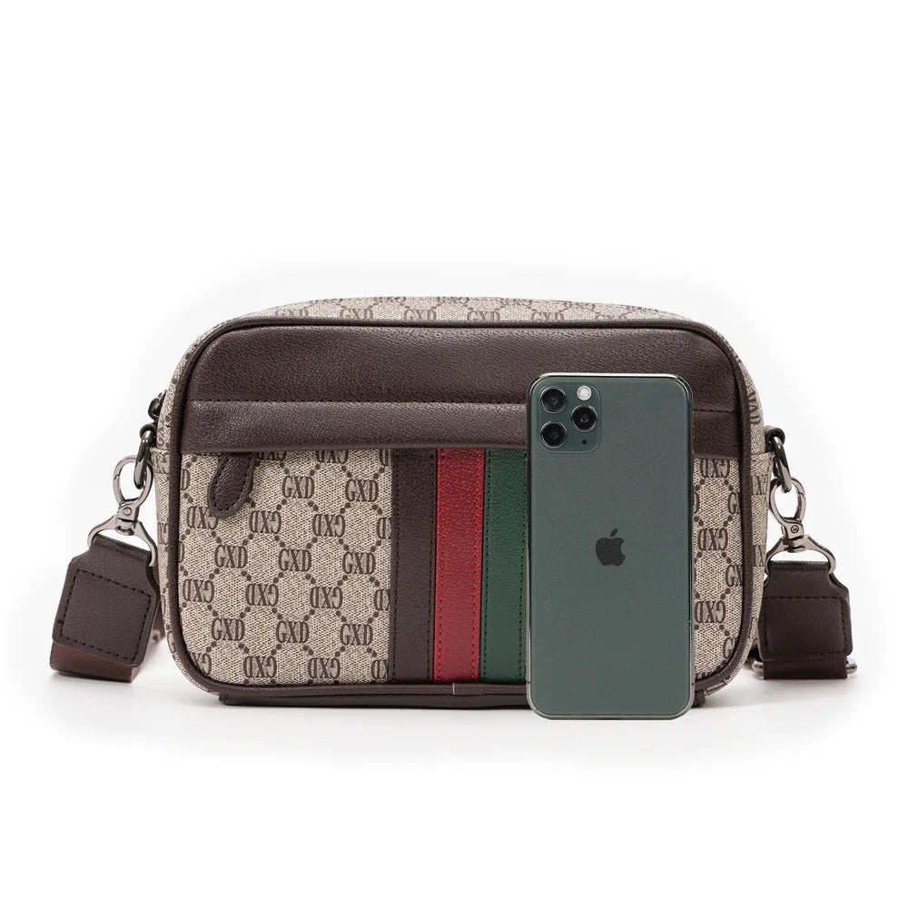 Designer Crossbody Bag for Men Bags New Luxury Leather Casual Man Messenger Bag Fashion Male Bag Sling Pack Shoulder Bags