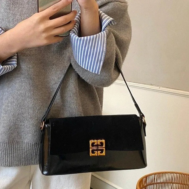 2026 New Luxury Women's Armpit Bag Premium Leather Crossbody Shoulder Bag Elegant & Versatile Designer Handbag for Daily & Party
