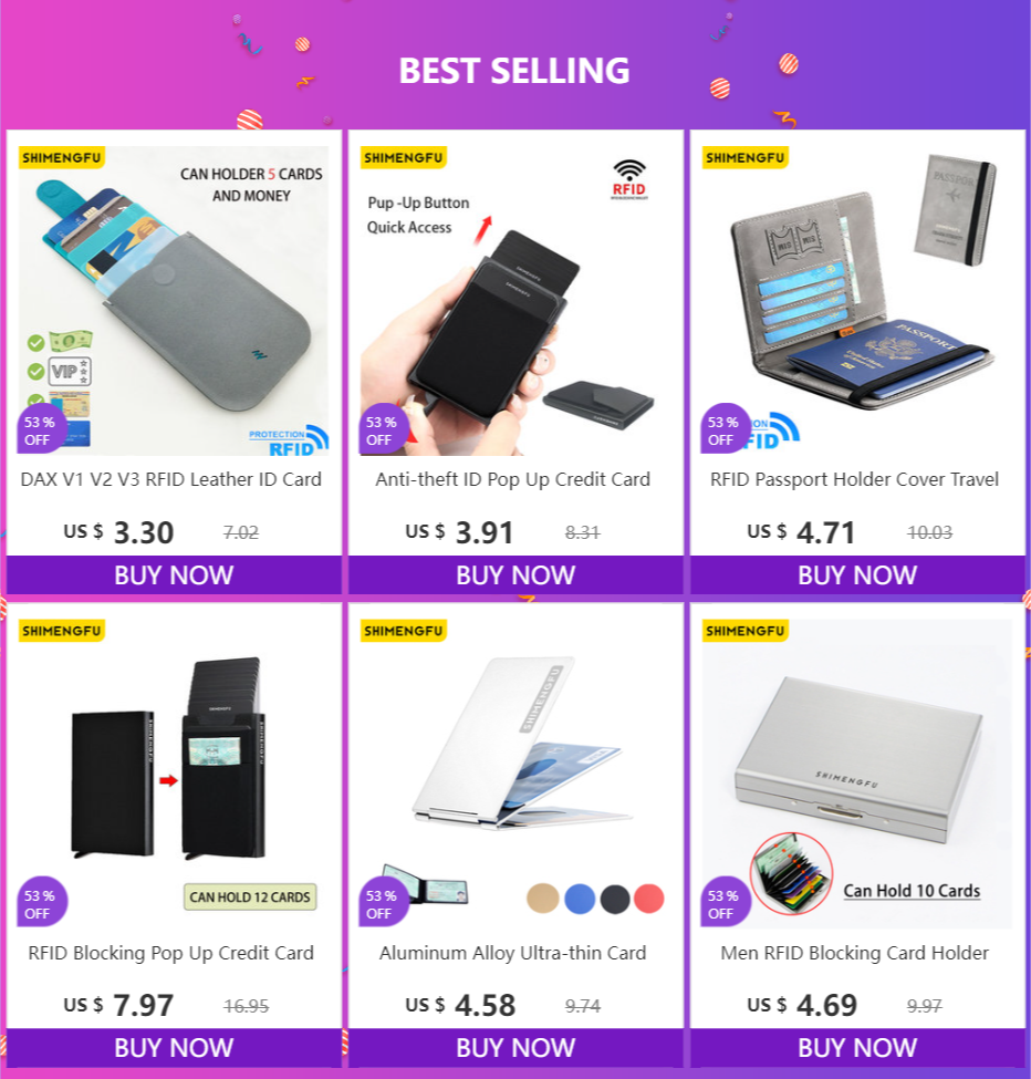Aluminum Alloy Ultra-thin Card Holder Mini Wallet Driver License ID Cover Bag Driving Cardholder Women Slot Bank Card Package