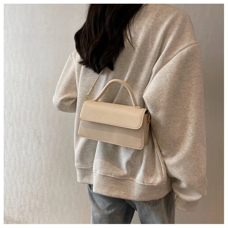 Luxury Brand Crossbody Bags for Women Fashion Design Underarm 2026 Woman Shoulder Bag Female Handbag and Purses Solid Color