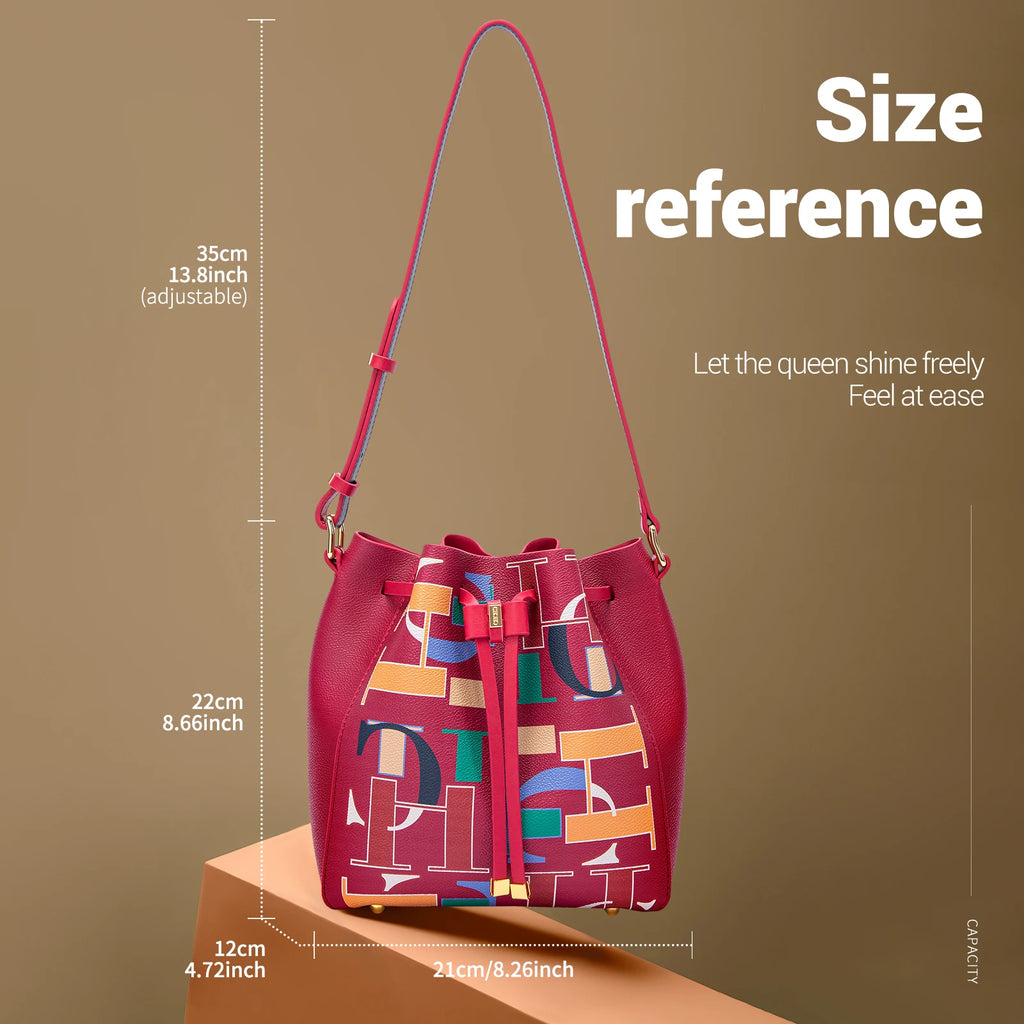 Drawstring Design Classic New 2024 Women's Crossbody Bag Large Capacity Commuter Business Office Women's Shoulder Bag