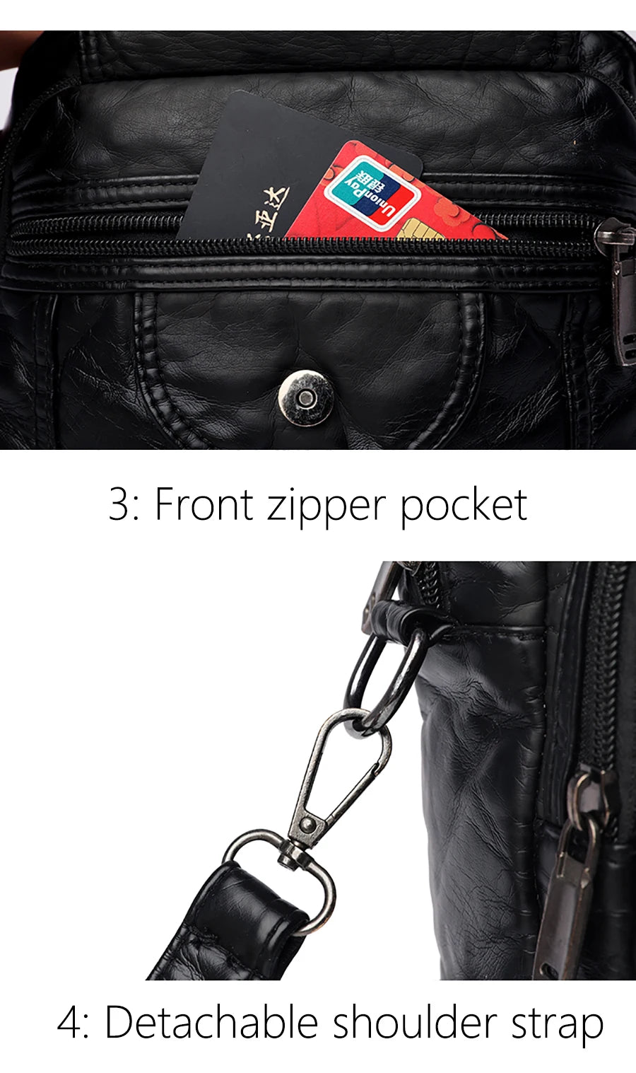 Many Pockets Shoulder Crossbody Bags for Women 2022 Brand Designr Soft Leather Handbags Leisure Style Ladies Messenger Bags Sac
