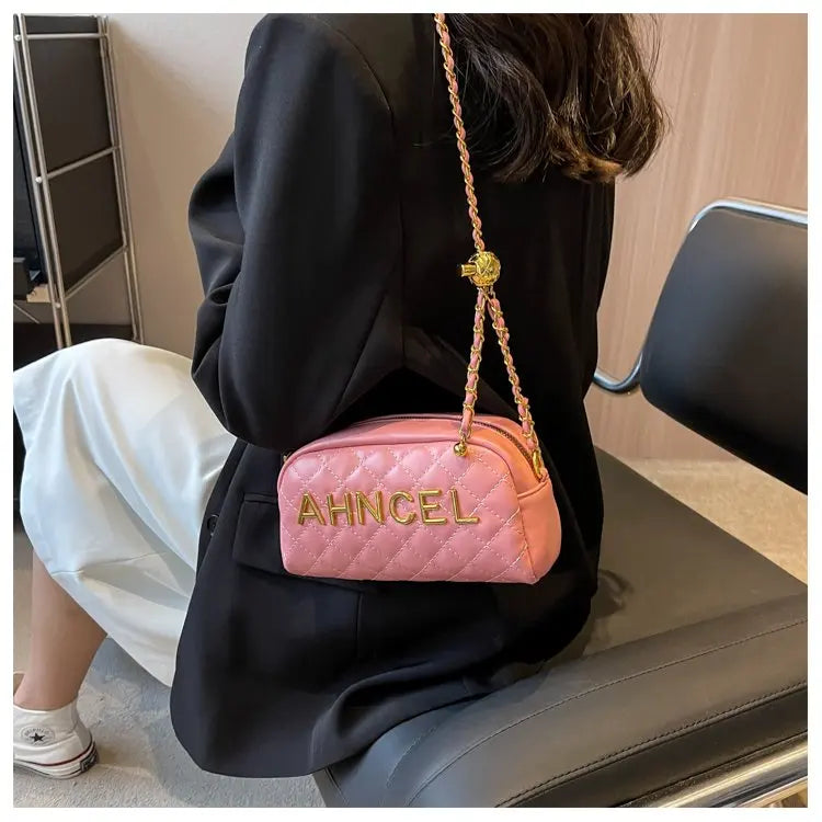 Luxury Vintage Leather Shoulder Bag Women Handbag Designer Tote Crossbody Purse Satchel Classic Diaper Bag
