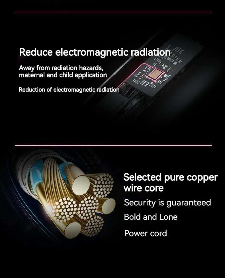 Five in one hair dryer hot air comb electric curly hair straightener negative ion hair dryer styling set 220V EU 110V US