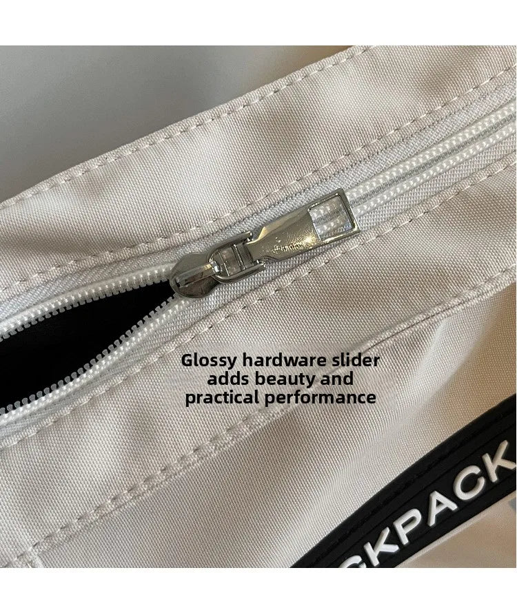 Trendy Crossbody Shoulder Bags for Women Large Capacity Commutre Tote Bag College Style Texture Versatile and Simple Storage Bag