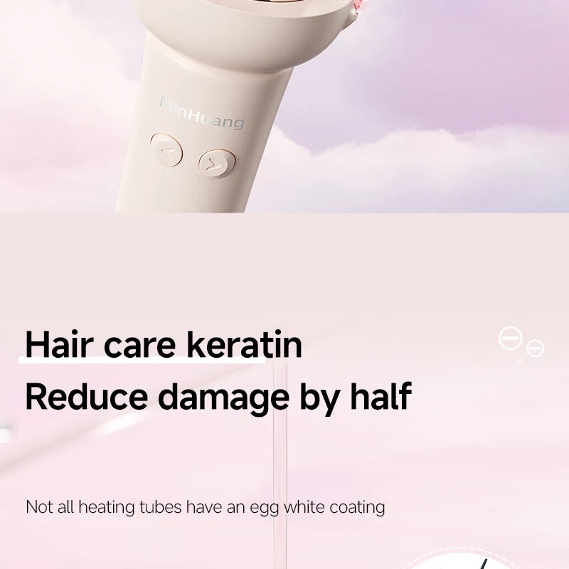 Automatic Hair Curler Negative Ion Ceramic Curling Iron - 40mm Large Wave Perm for Home Use, Lazy Person Electric Curling Wand