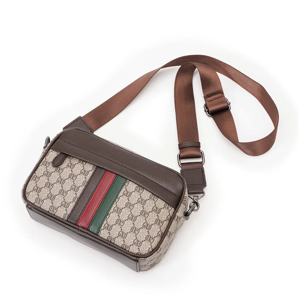 Designer Crossbody Bag for Men Bags New Luxury Leather Casual Man Messenger Bag Fashion Male Bag Sling Pack Shoulder Bags