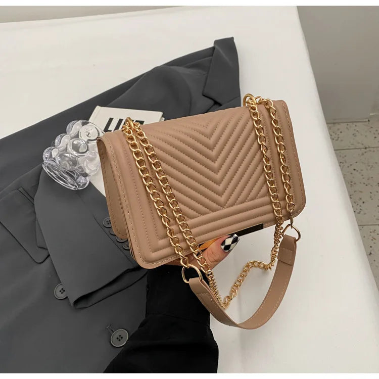 Fashion Small Handbags for Women 2024 Trend Designer Luxury Shoulder Crossbody Bags Female Pu Leather Sling Hand Messenger Bag