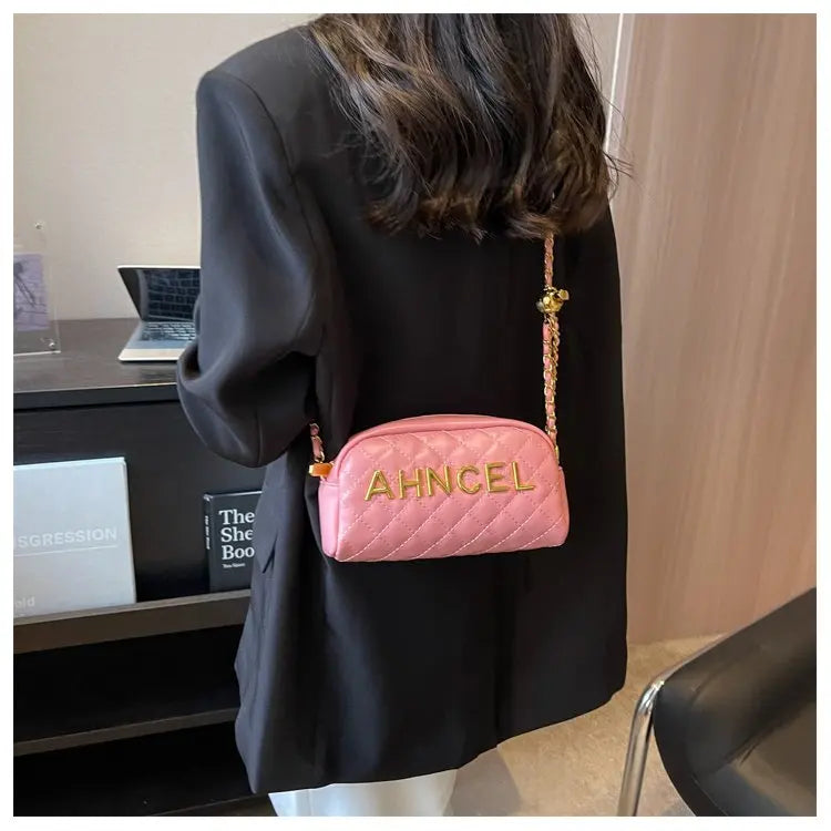 Luxury Vintage Leather Shoulder Bag Women Handbag Designer Tote Crossbody Purse Satchel Classic Diaper Bag
