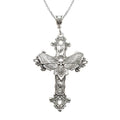 652F Cross Pendant Necklace Cross Choker Gothic Cross Necklaces Pendant Choker Party Accessories Perfect Gift for Women Girls