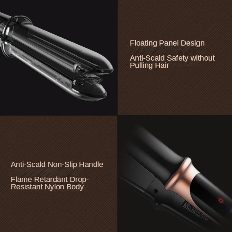 Flat Iron Hair Straightener 2 In 1 Professional Hair Straightener Hair Iron Curling Straightening Irons