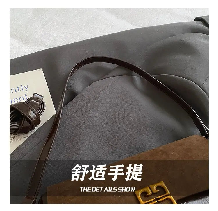 2026 New Luxury Women's Armpit Bag Premium Leather Crossbody Shoulder Bag Elegant & Versatile Designer Handbag for Daily & Party