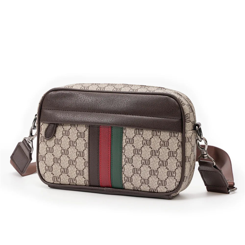 Designer Crossbody Bag for Men Bags New Luxury Leather Casual Man Messenger Bag Fashion Male Bag Sling Pack Shoulder Bags