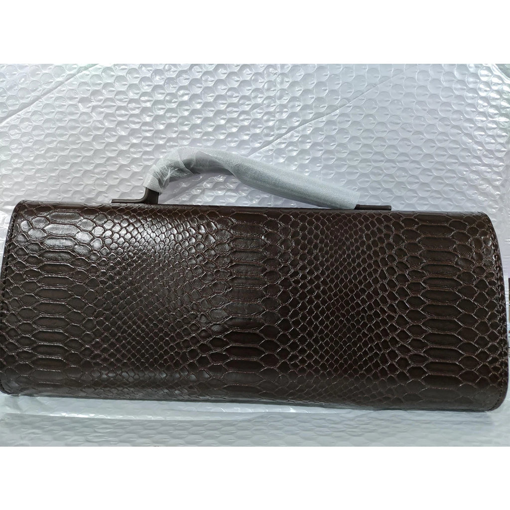 Luxury Design Top-Handle Bag For Women Evening Handbag Long Purse, Crocodile Pattern Crossbody Shoulder Bags Fashionable Outfits