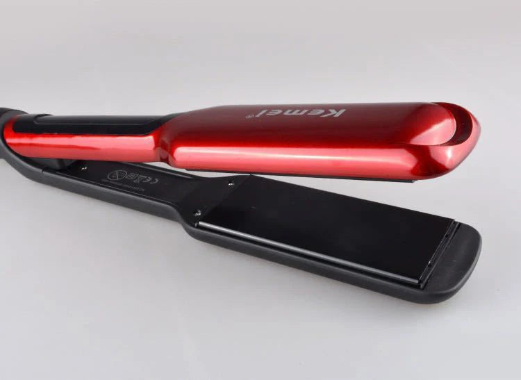 KM-9620 Professional Hair Straightener Iron Multi-Style Salon Quality Styling Tool for Perfect Hairstyling Hair Care Stack Iron