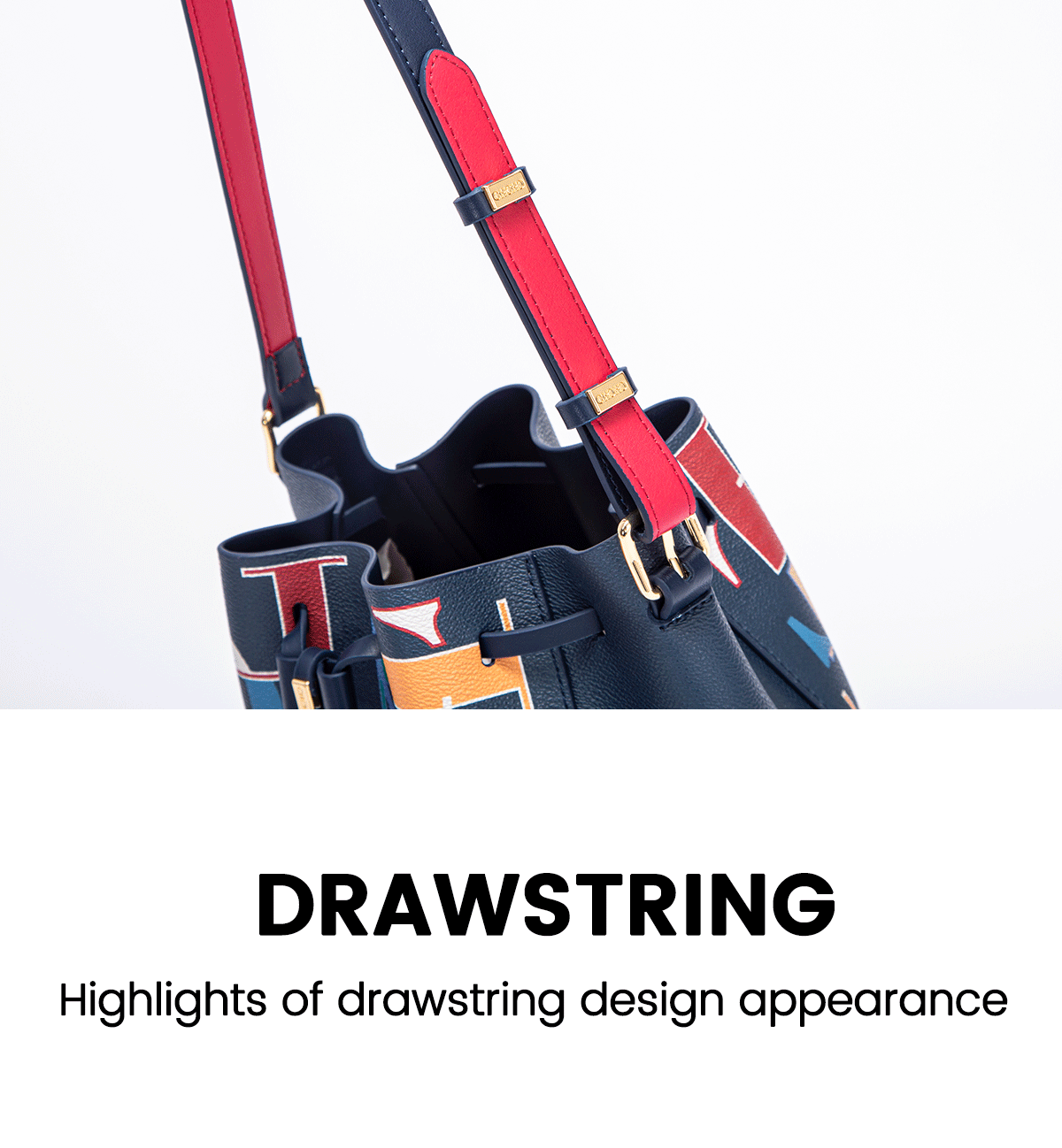Drawstring Design Classic New 2024 Women's Crossbody Bag Large Capacity Commuter Business Office Women's Shoulder Bag