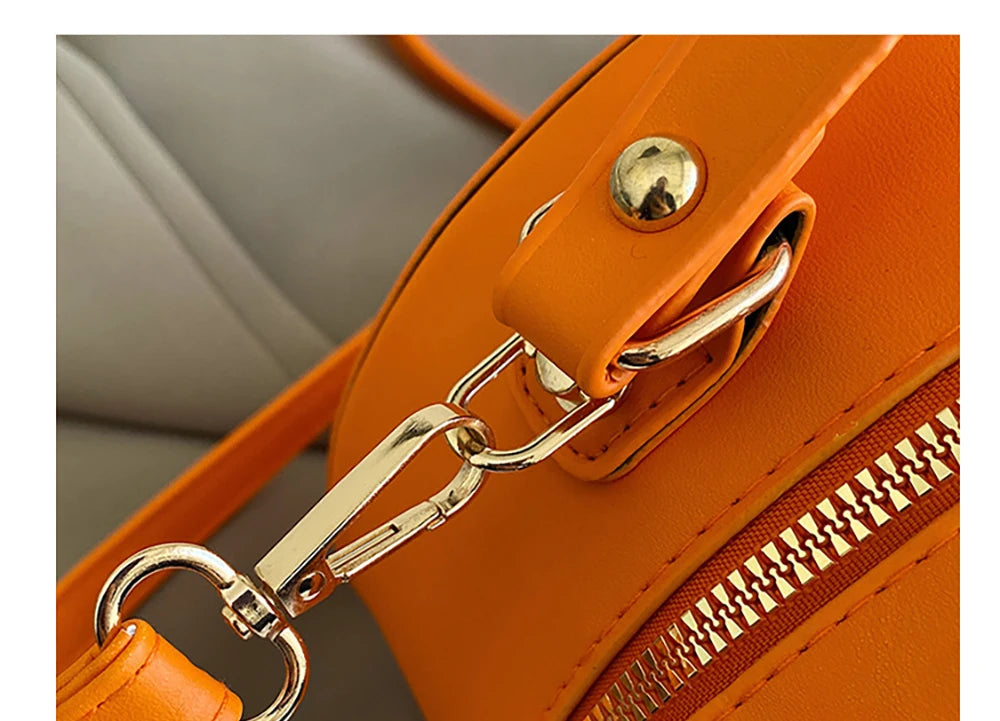 Creative Fruit Design Crossbody Bags for Women Phones Summer Cute Orange-Slices Shaped Circular Small Single Shoulder Bag 2025