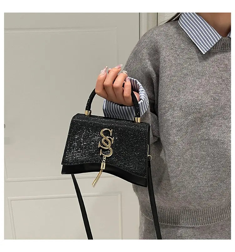 2026 Autumn Winter New Boho Small Square Bag, Unique Design Adjustable Shoulder Crossbody Bag for Daily Use Tote Bags for Women
