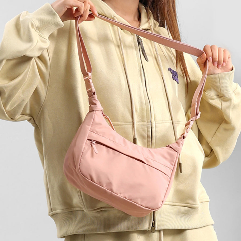 Logo Customized Crossbody Bag for Women 2026 New Fashion Canvas Small Bag Nylon Cloth Student Shoulder Bag Lightweight Spring and Summer Mom Bag Personalized DIY