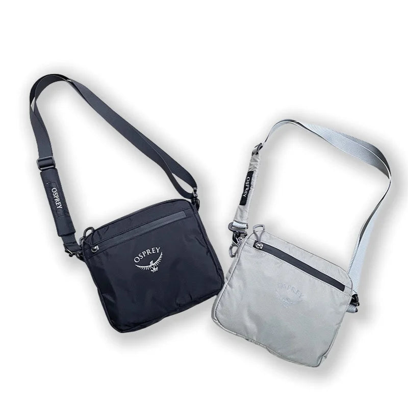 Unisex Casual Lightweight Simple Versatile Crossbody Bag Adjustable Strap Shoulder Bag for Outdoor Travel Hiking Camping Sports