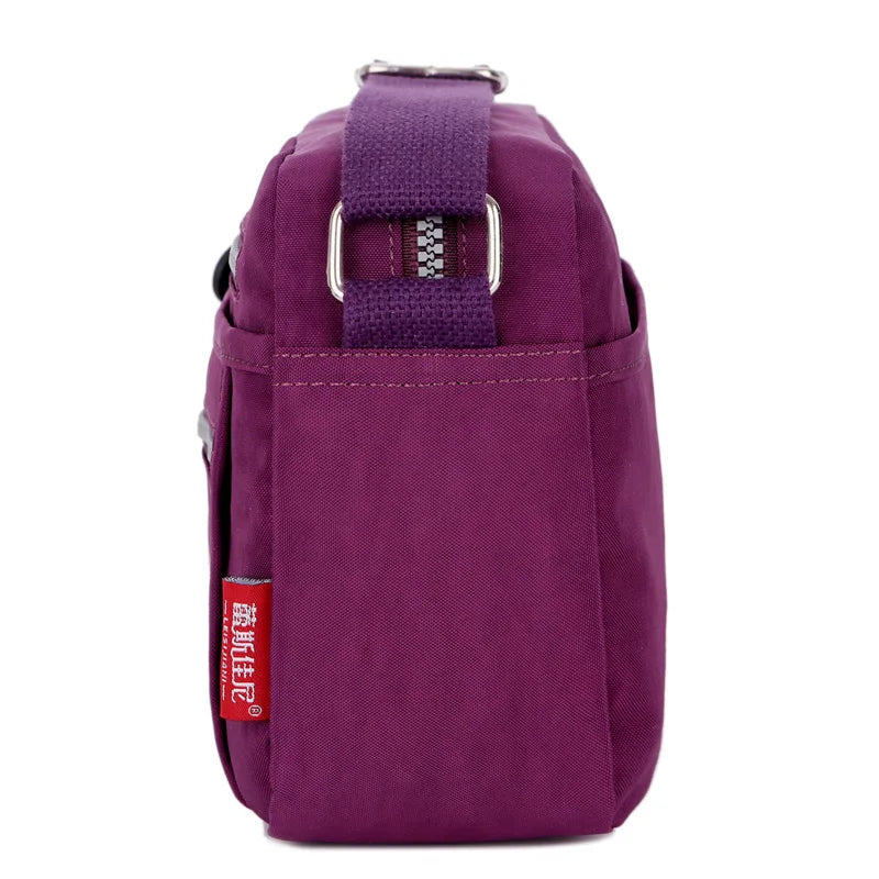 Fashion Crossbody Bags for Women Designer New Waterproof Shoulder Bag Nylon Cloth Female HandBag Casual Travel Messenger Bag