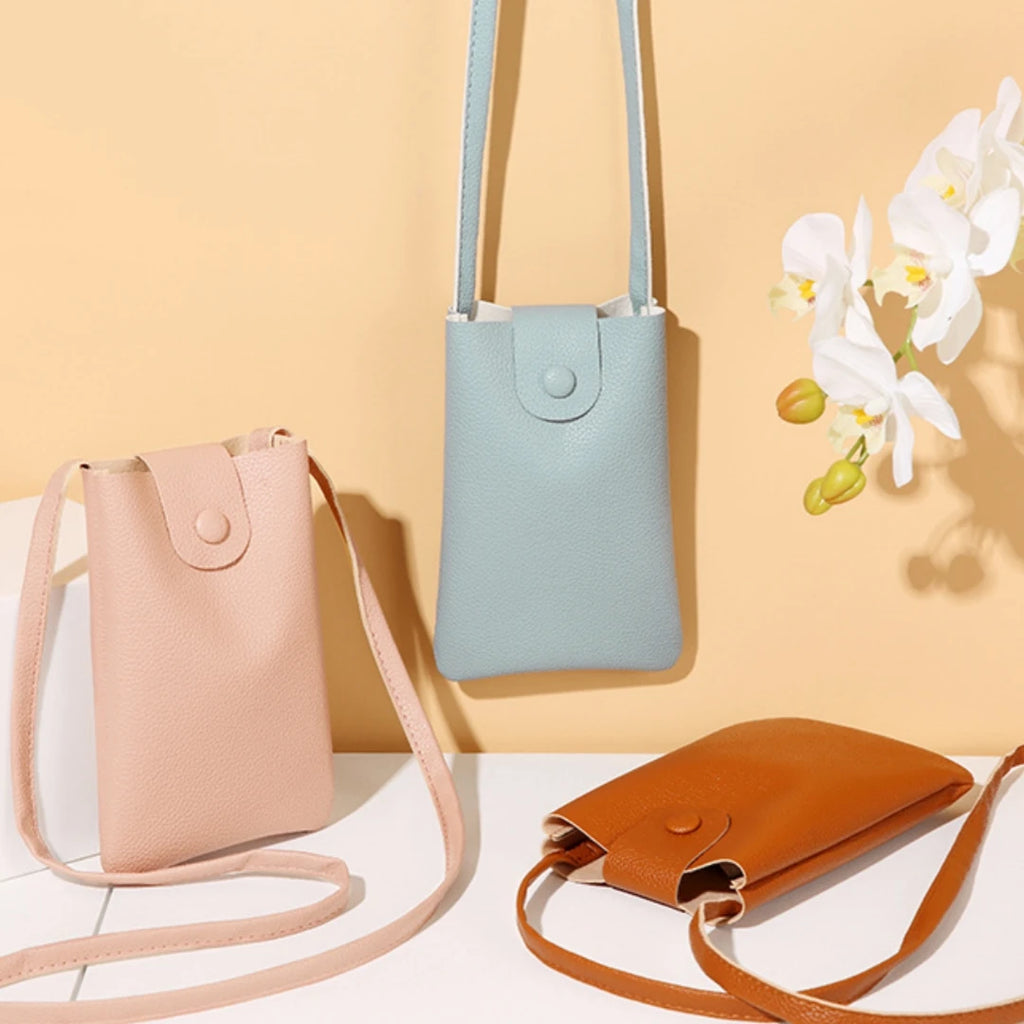Small Crossbody Bag Designer Phone Bag Women Bag Soft Leather  Lightweight Fashion Shoulder Bag Ladies Travel Mobile Phone Bag