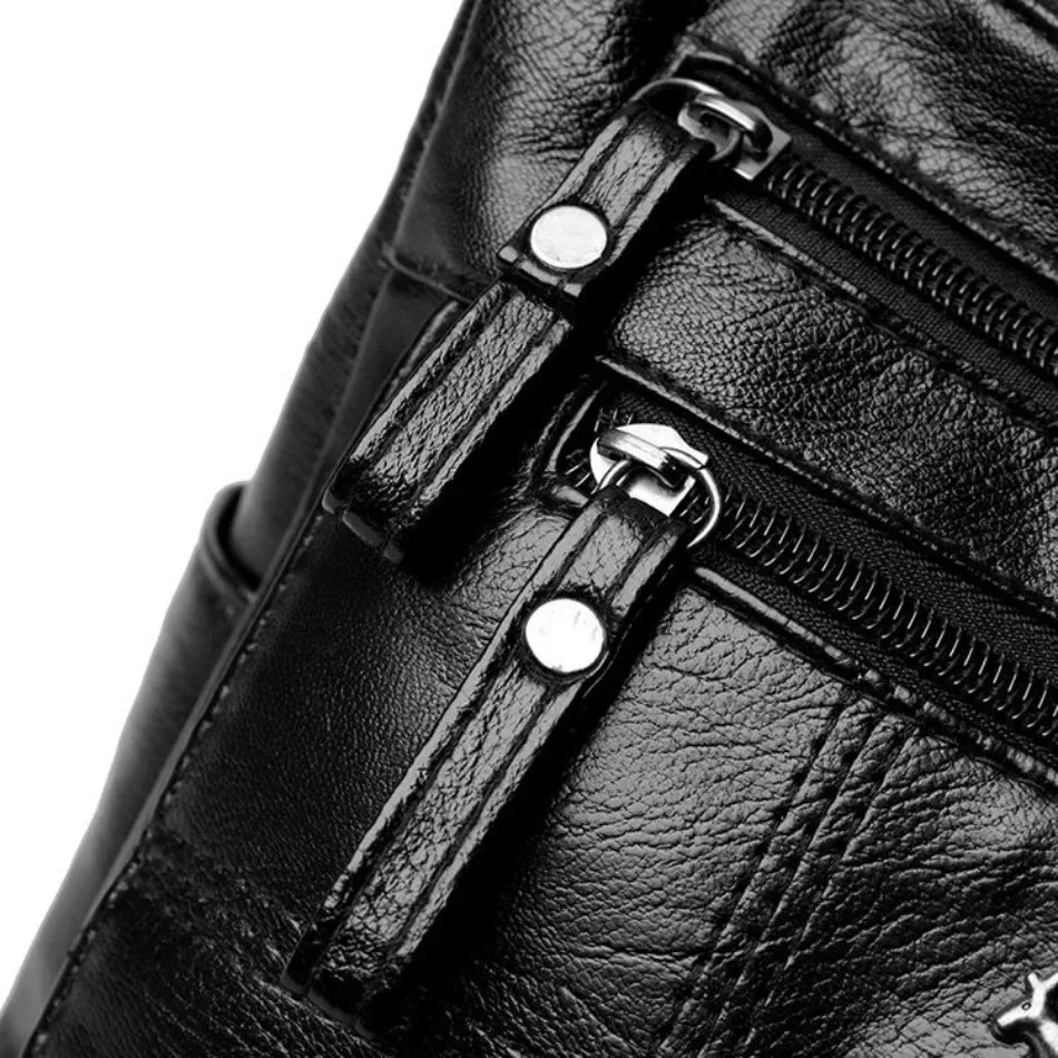 High Quality Soft Leather Luxury Purses and Handbags Women's Bag Designer Multi-pocket Crossbody Shoulder Bag for Women 2024 Sac