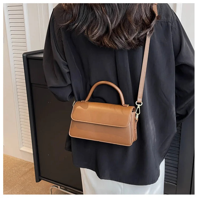 Luxury Brand Crossbody Bags for Women Fashion Design Underarm 2026 Woman Shoulder Bag Female Handbag and Purses Solid Color
