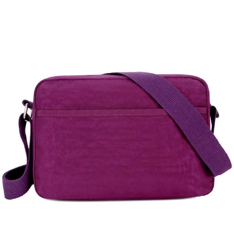 Fashion Crossbody Bags for Women Designer New Waterproof Shoulder Bag Nylon Cloth Female HandBag Casual Travel Messenger Bag