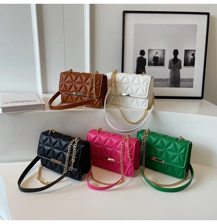Fashionable Retro Women's Crossbody Bags, Simple and Versatile Casual Shoulder Bag, Suitable for Commuting and Banquets