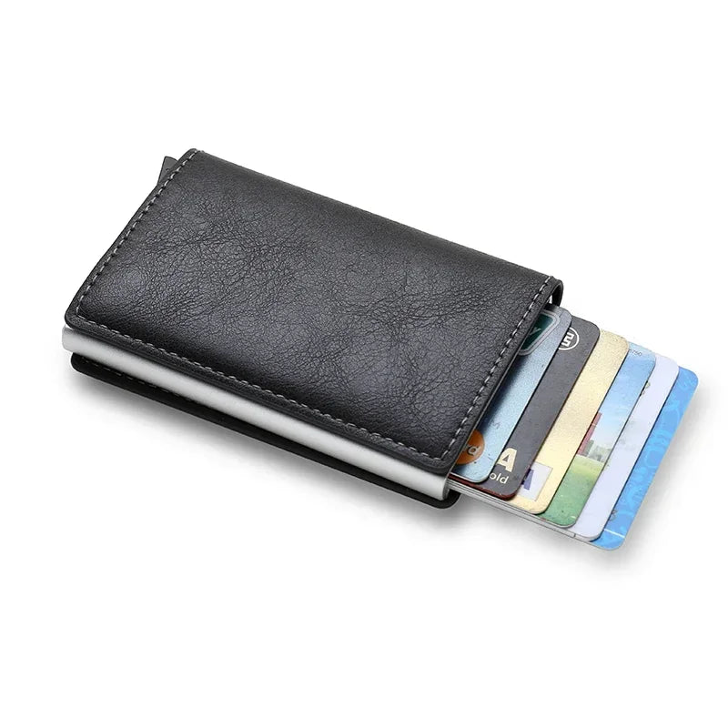 Minimalist Business Card Holder RFID Wallet Men Women Slim Mini Wallets money Bag visit bank credit cardholder visitenkartenetui