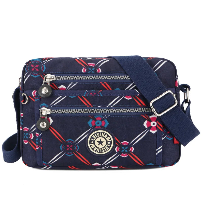 Fashion Crossbody Bags for Women Designer New Waterproof Shoulder Bag Nylon Cloth Female HandBag Casual Travel Messenger Bag