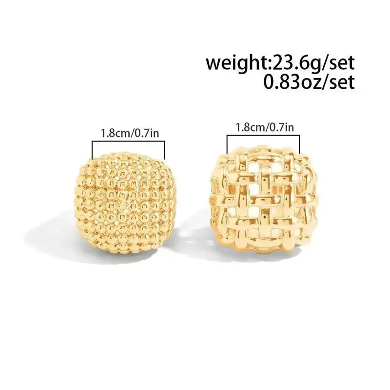2Pcs/Set Luxury Geometric Adjustable Open Rings for Women Vintage Irregular Square Chunky Knuckle Ring Wedding Jewelry