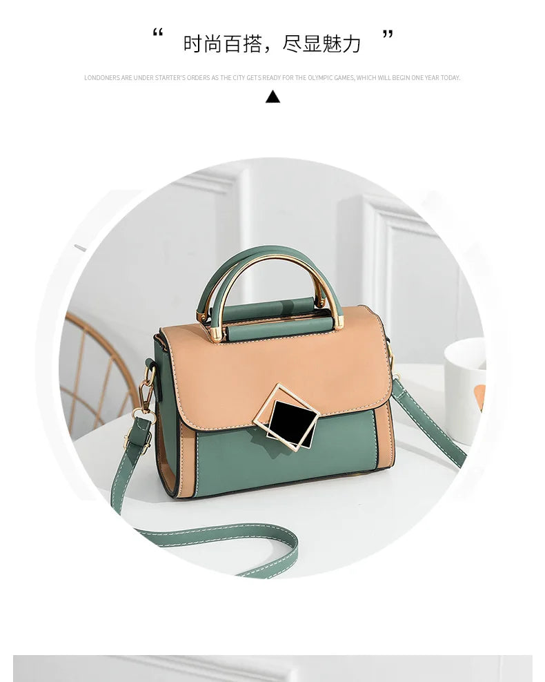 Famous Designer Brand Bags Women Leather Handbags  Luxury Ladies Hand Bags Purse Fashion Shoulder Bags