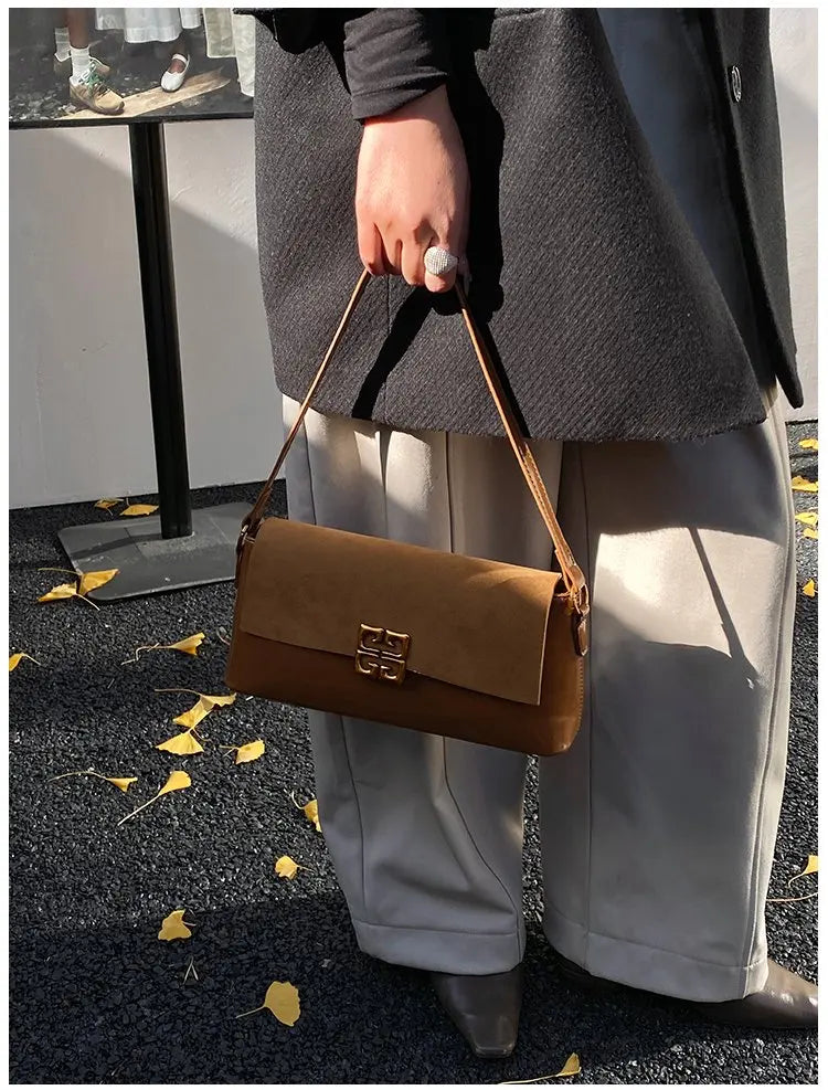 2026 New Luxury Women's Armpit Bag Premium Leather Crossbody Shoulder Bag Elegant & Versatile Designer Handbag for Daily & Party