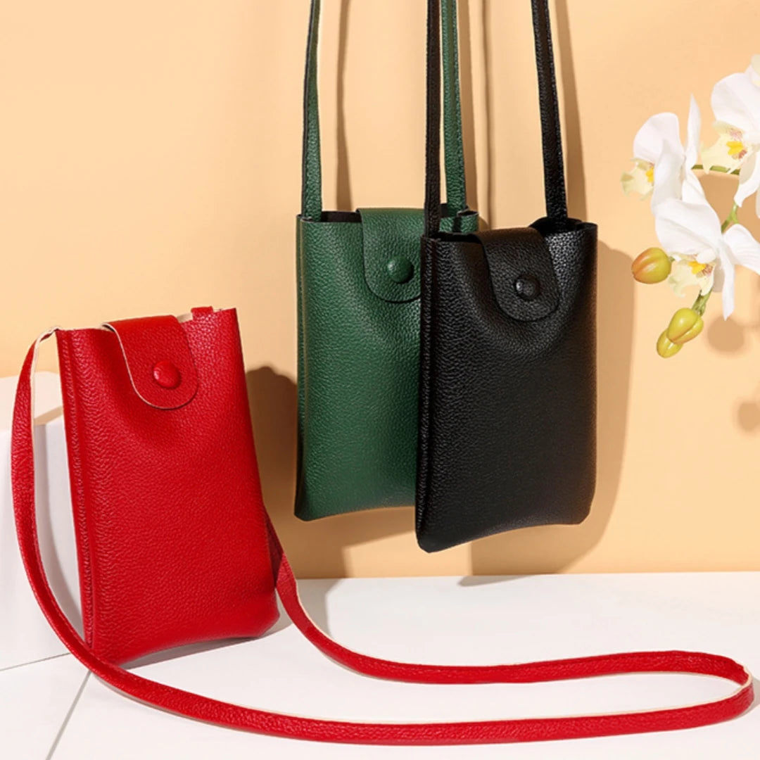 Small Crossbody Bag Designer Phone Bag Women Bag Soft Leather  Lightweight Fashion Shoulder Bag Ladies Travel Mobile Phone Bag