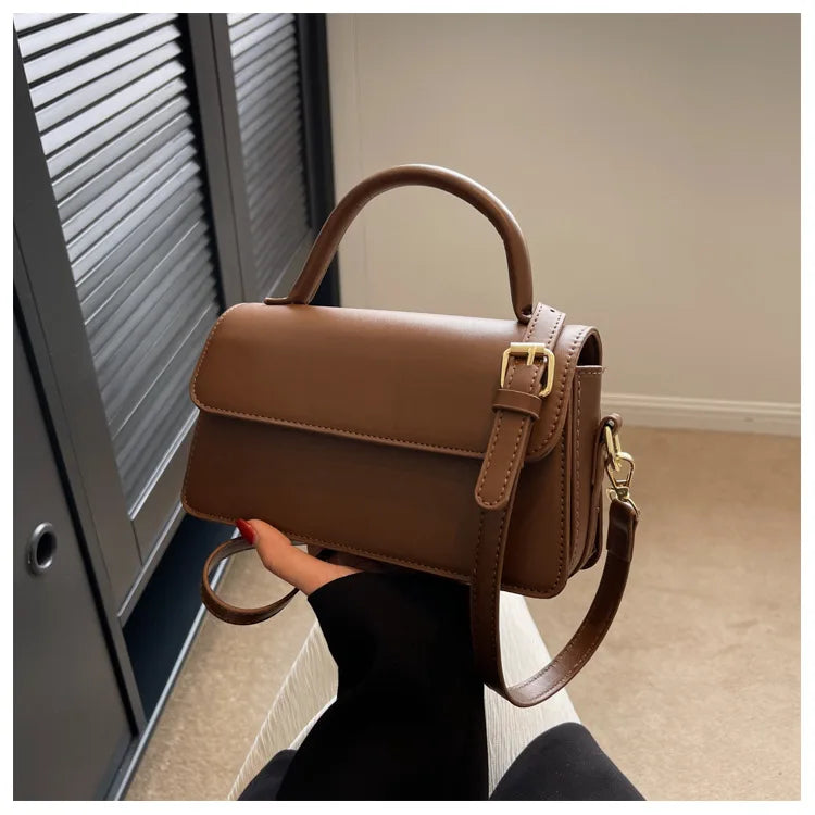 Luxury Brand Crossbody Bags for Women Fashion Design Underarm 2026 Woman Shoulder Bag Female Handbag and Purses Solid Color