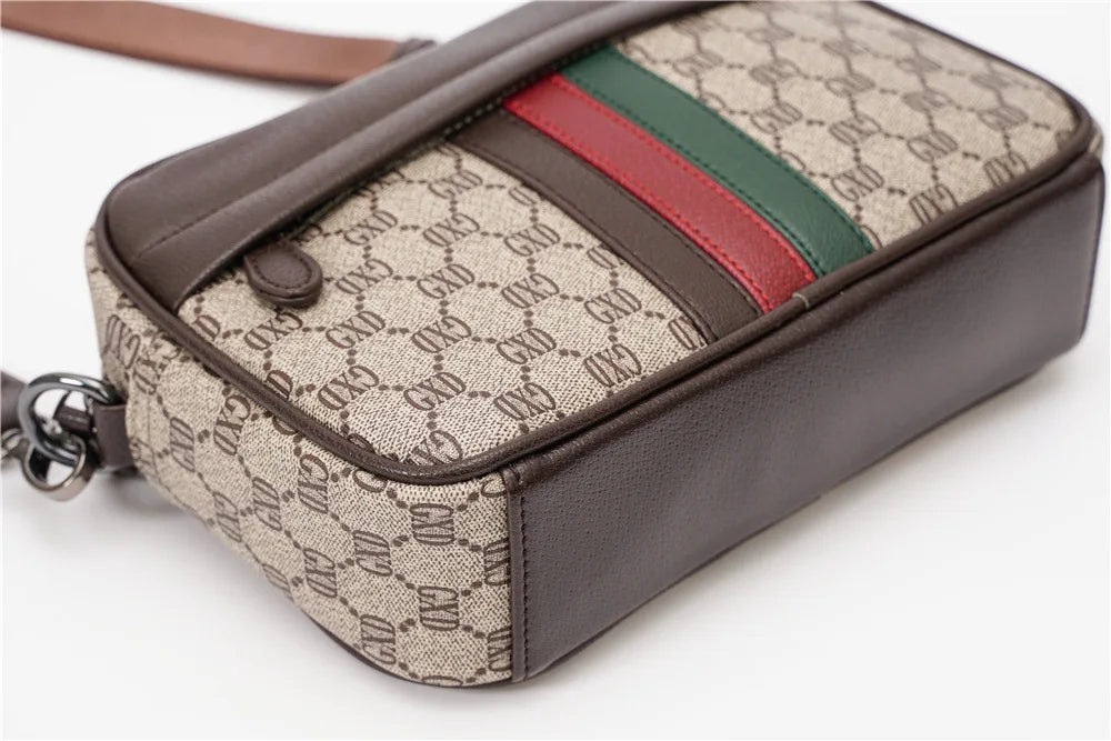 Designer Crossbody Bag for Men Bags New Luxury Leather Casual Man Messenger Bag Fashion Male Bag Sling Pack Shoulder Bags