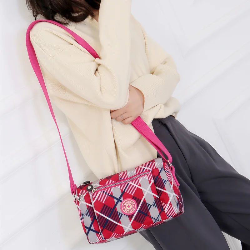 Fashion Crossbody Bags for Women Designer New Waterproof Shoulder Bag Nylon Cloth Female HandBag Casual Travel Messenger Bag