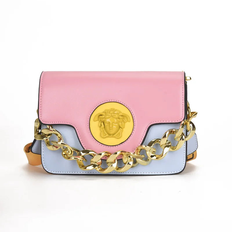 Luxury Texture Retro Crossbody Bag Women's Mini Square Designer Purse Korean-inspired Shoulder Tote Premium Quality PU Leather