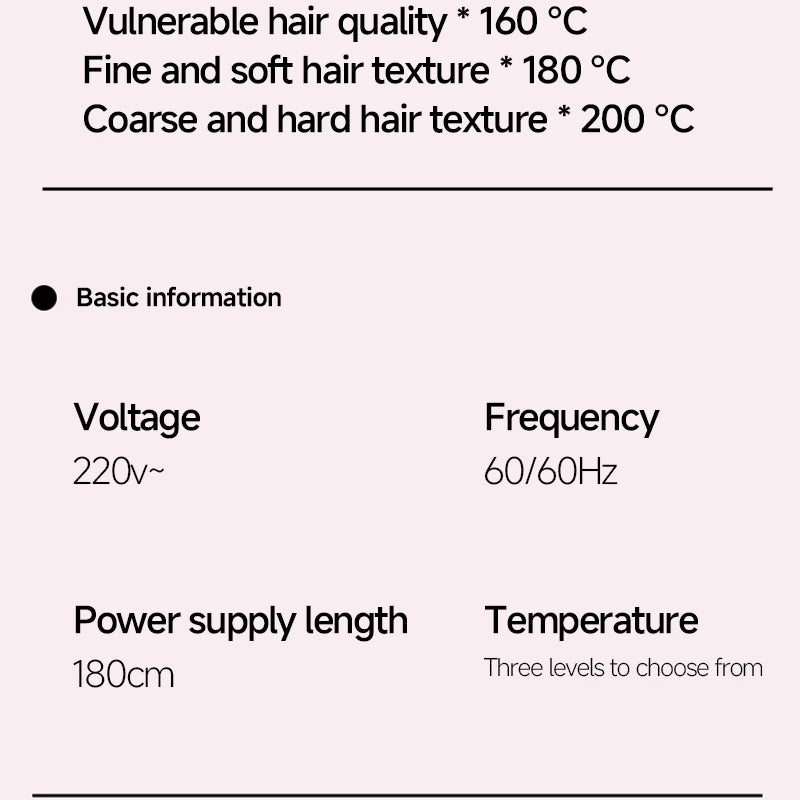Automatic Hair Curler Negative Ion Ceramic Curling Iron - 40mm Large Wave Perm for Home Use, Lazy Person Electric Curling Wand