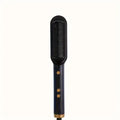 1pc Professional 2-in-1 Hair Straightening Brush - Wet & Dry Use, Versatile Styling Tool for Straightening and Curling