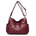 High Quality Soft Leather Luxury Purses and Handbags Women's Bag Designer Multi-pocket Crossbody Shoulder Bag for Women 2024 Sac