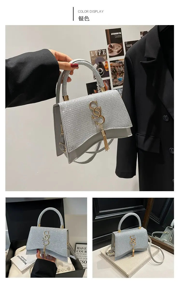 2026 Autumn Winter New Boho Small Square Bag, Unique Design Adjustable Shoulder Crossbody Bag for Daily Use Tote Bags for Women