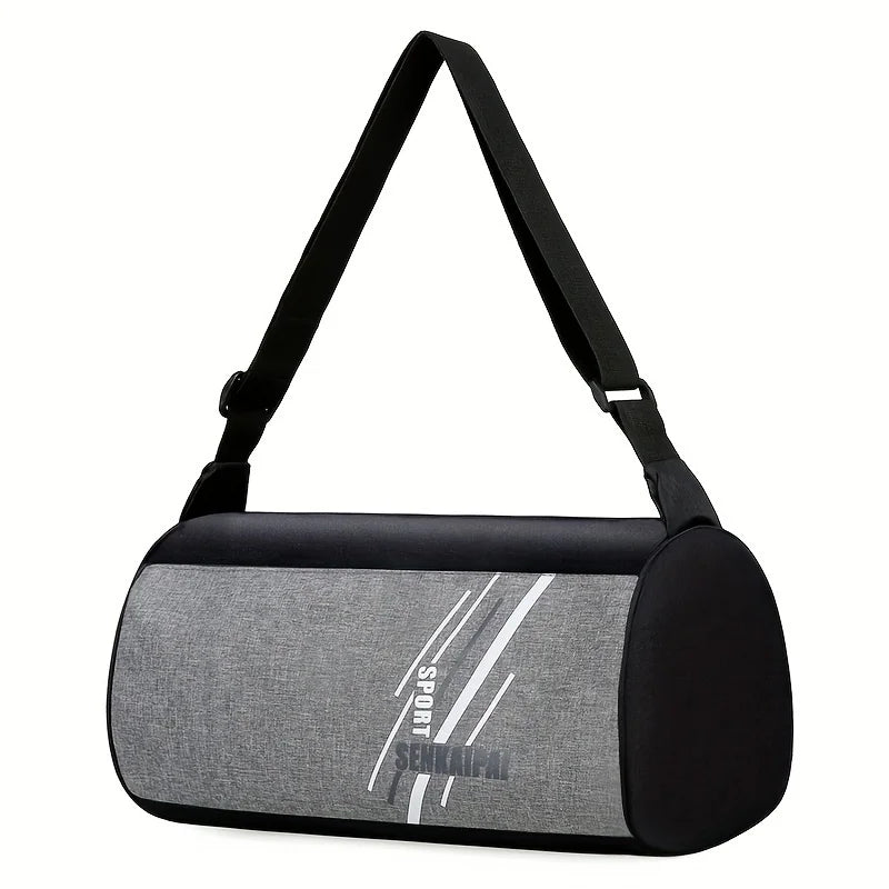 Fashionable Nylon Crossbody Bag for Men with Stylish Letter Design Outdoor Travel Shoulder Pack