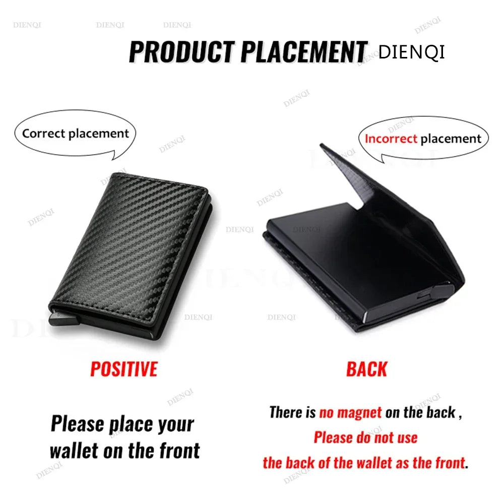 Minimalist Business Card Holder RFID Wallet Men Women Slim Mini Wallets money Bag visit bank credit cardholder visitenkartenetui